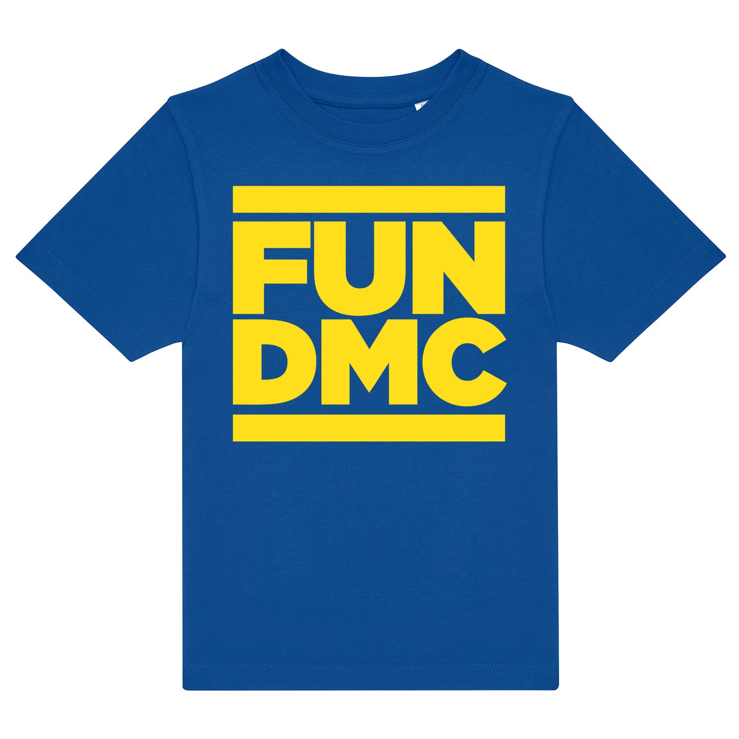 FUN DMC Yellow Logo Kids T-Shirt