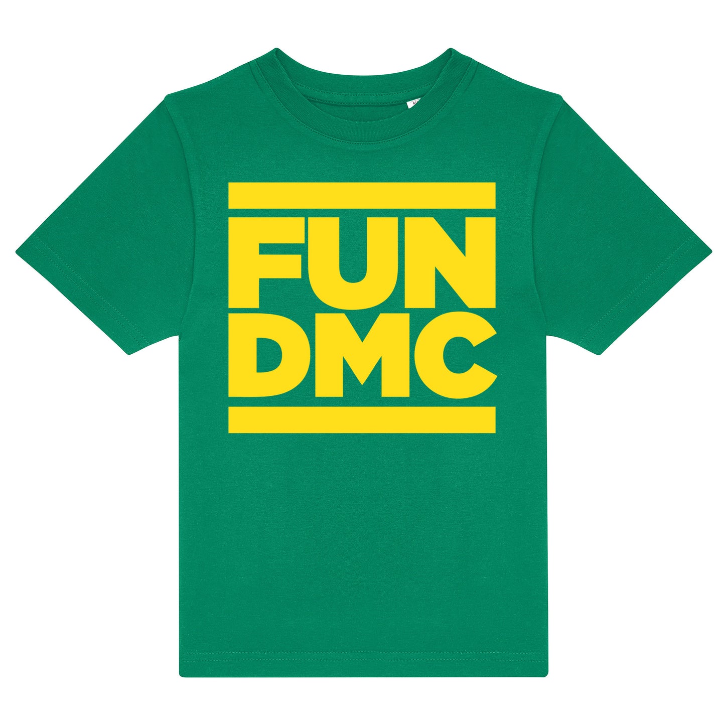 FUN DMC Yellow Logo Kids T-Shirt