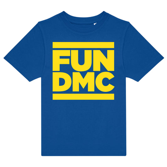 FUN DMC Yellow Logo Kids T-Shirt