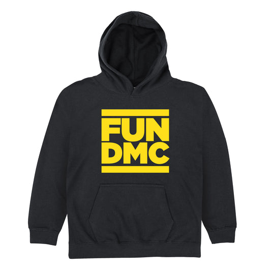 FUN DMC Yellow Logo Kids Hoodie